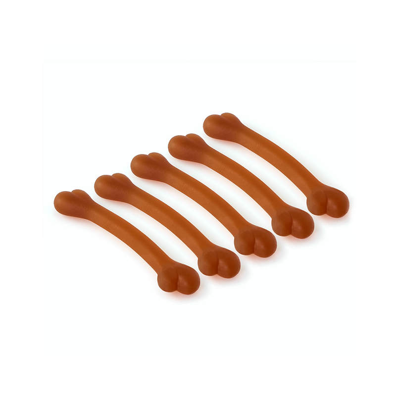 Collations naturelles biologiques pour chiens au goût de poulet de 8,5 cm