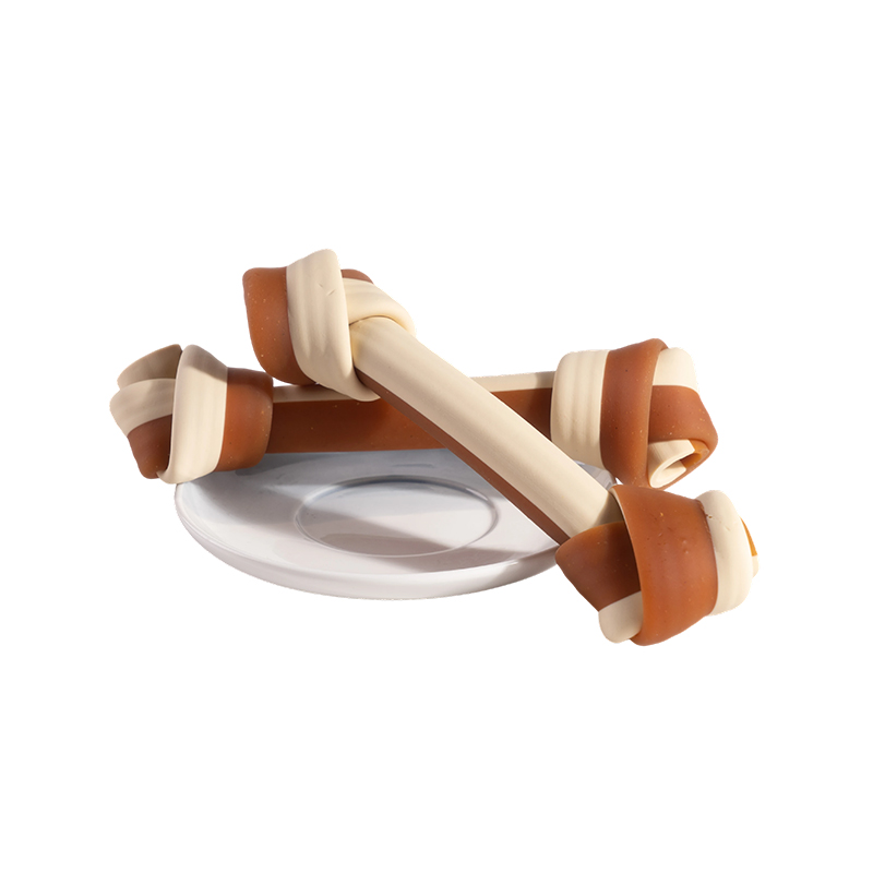 Collations pour animaux de compagnie d'usine, friandises nettoyantes pour dents pour chiens 8-8,5'
