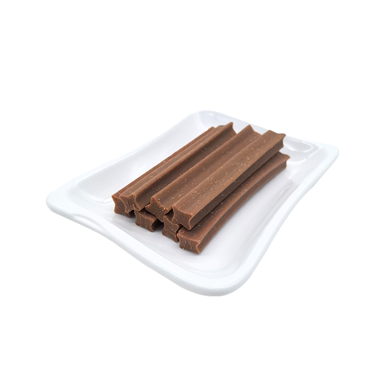 Friandises à mâcher pour chien en forme de papillon aromatisées au poulet, 12 cm