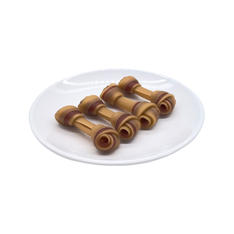 Friandises pour dents de chien à double nœud 3-3,5'   