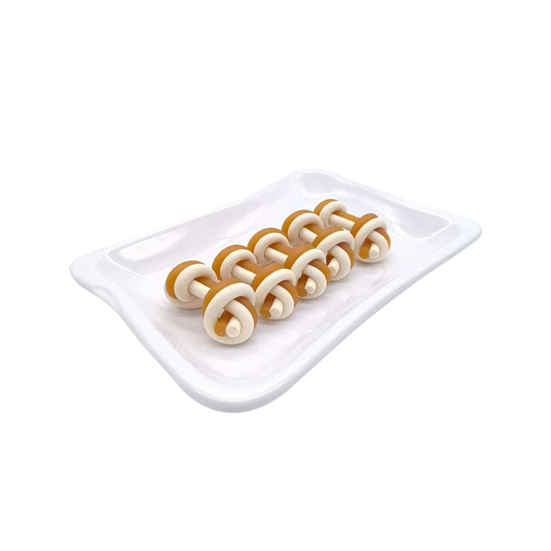 Friandises à mâcher articulaires à double bande et bicolore pour soulager le stress et compléments nutritionnels